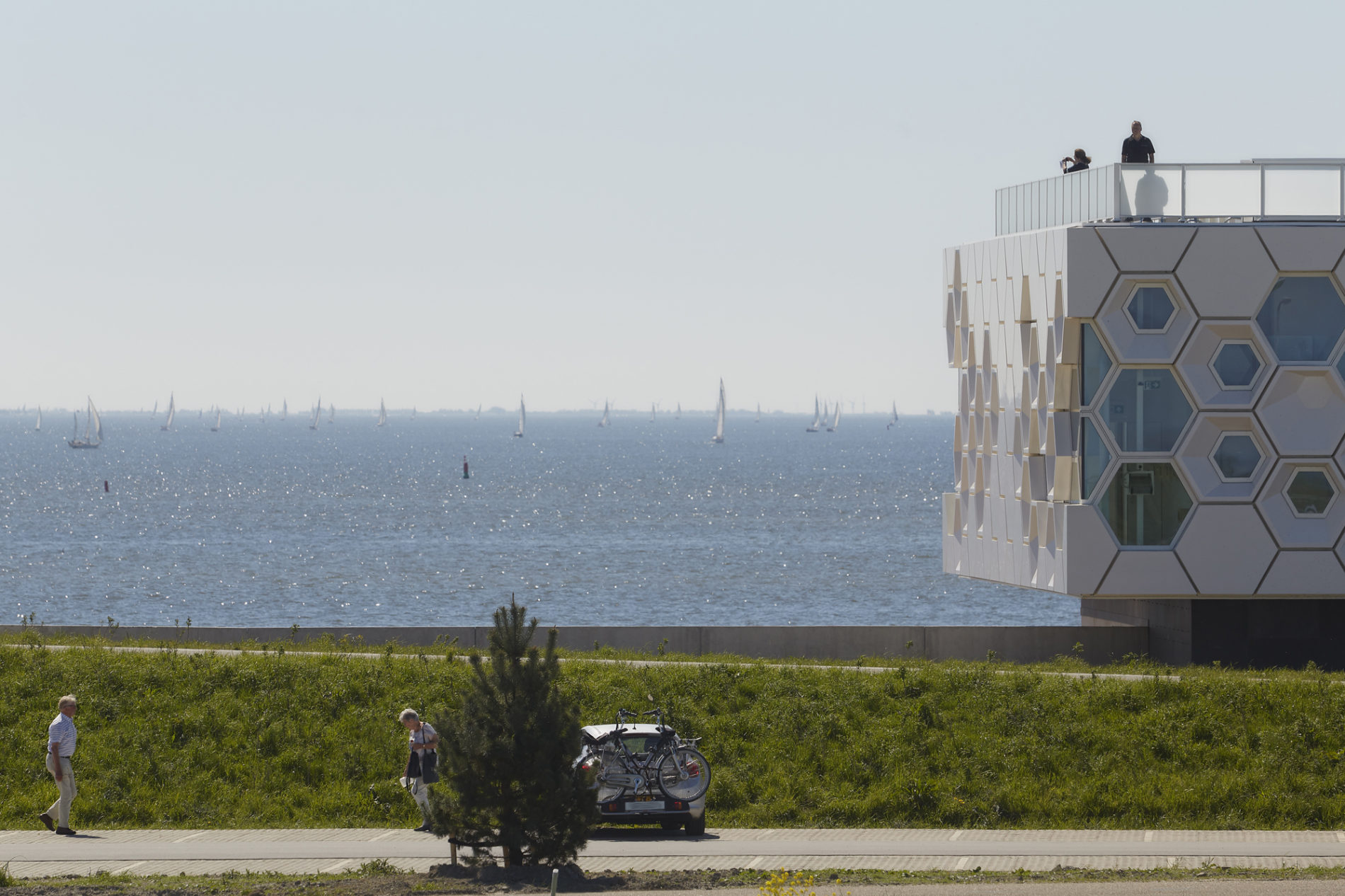 Afsluitdijk wadden center beleefcentrum GEAR Fotograaf: Gerard van Beek